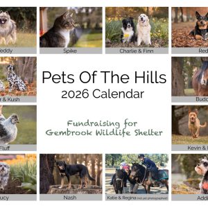 2026 Pets Of The Hills Calendar